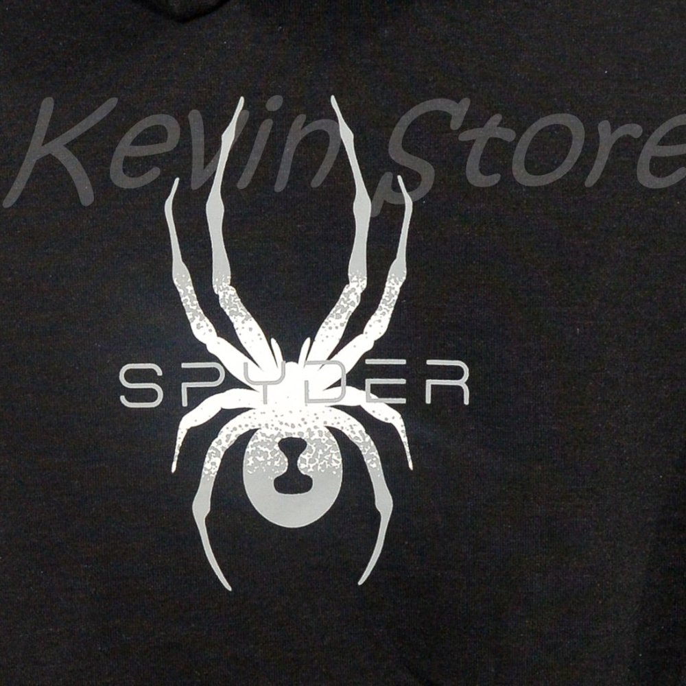 Spyder boys youth hoodie Black - Picture 3 of 8